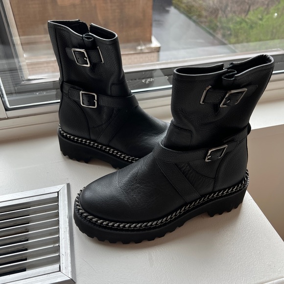 Vince Camuto Motorcycle Boots. Size 6 women's. NEW! - Picture 5 of 7